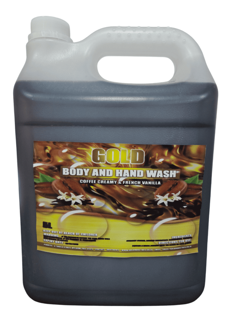 Clear Bottle with a pouring handle of Liquid Body Wash