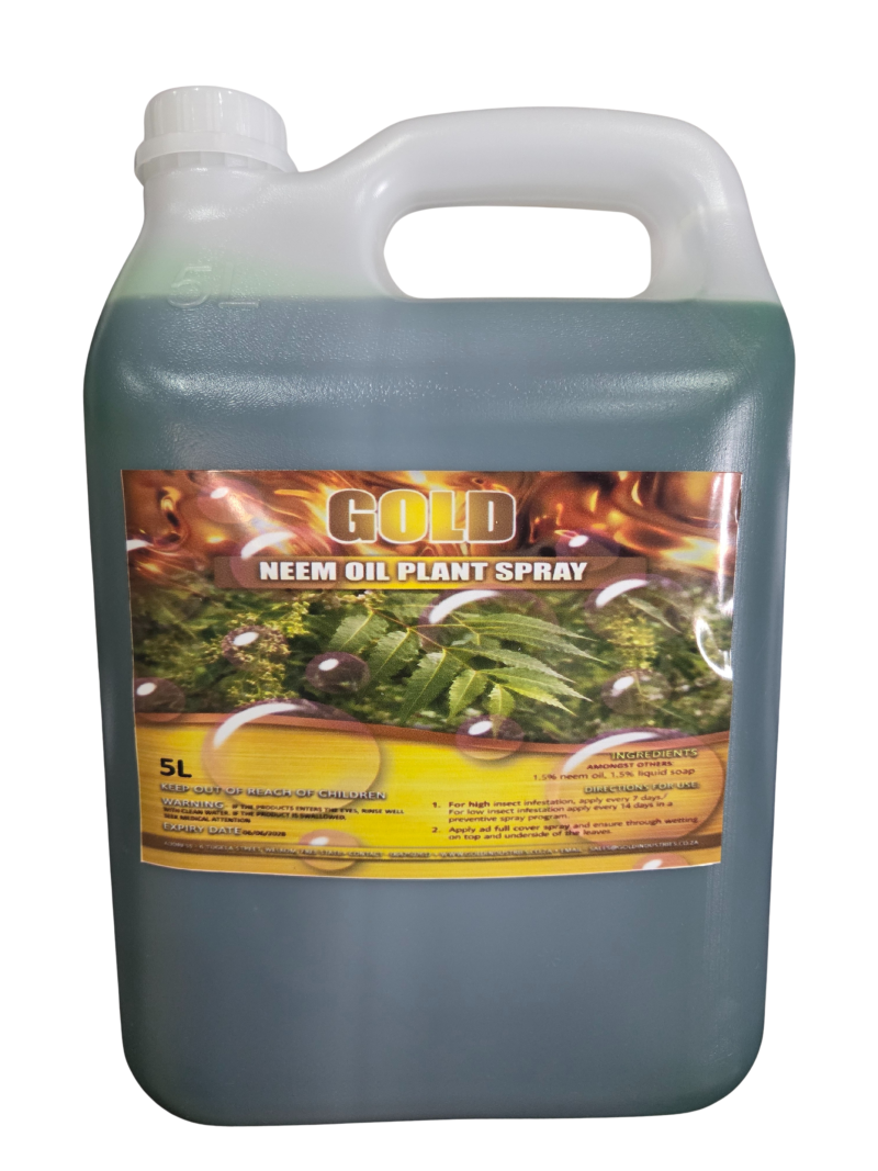 Neem Oil Plant Spray (Ready To Use) - 5L