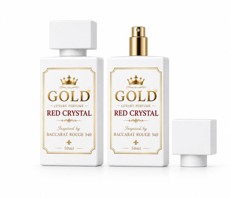 Gold - Inspired By Baccarat Rogue - Red Crystal - Unisex - 50ml
