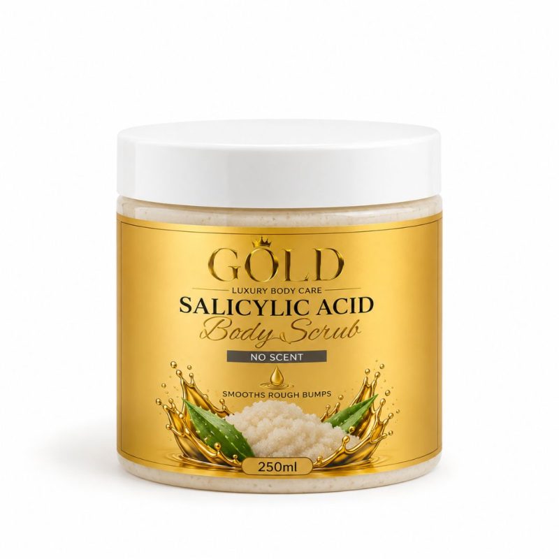 Gold Salicylic Acid Body Scrub - 250ml